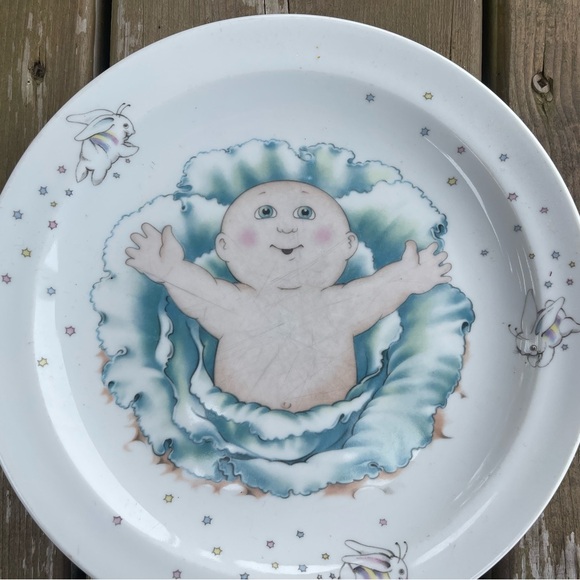 Royal Worcester Cabbage Patch Kids Fine Porcelain 8 Inch Plate Made in England - Picture 2 of 11